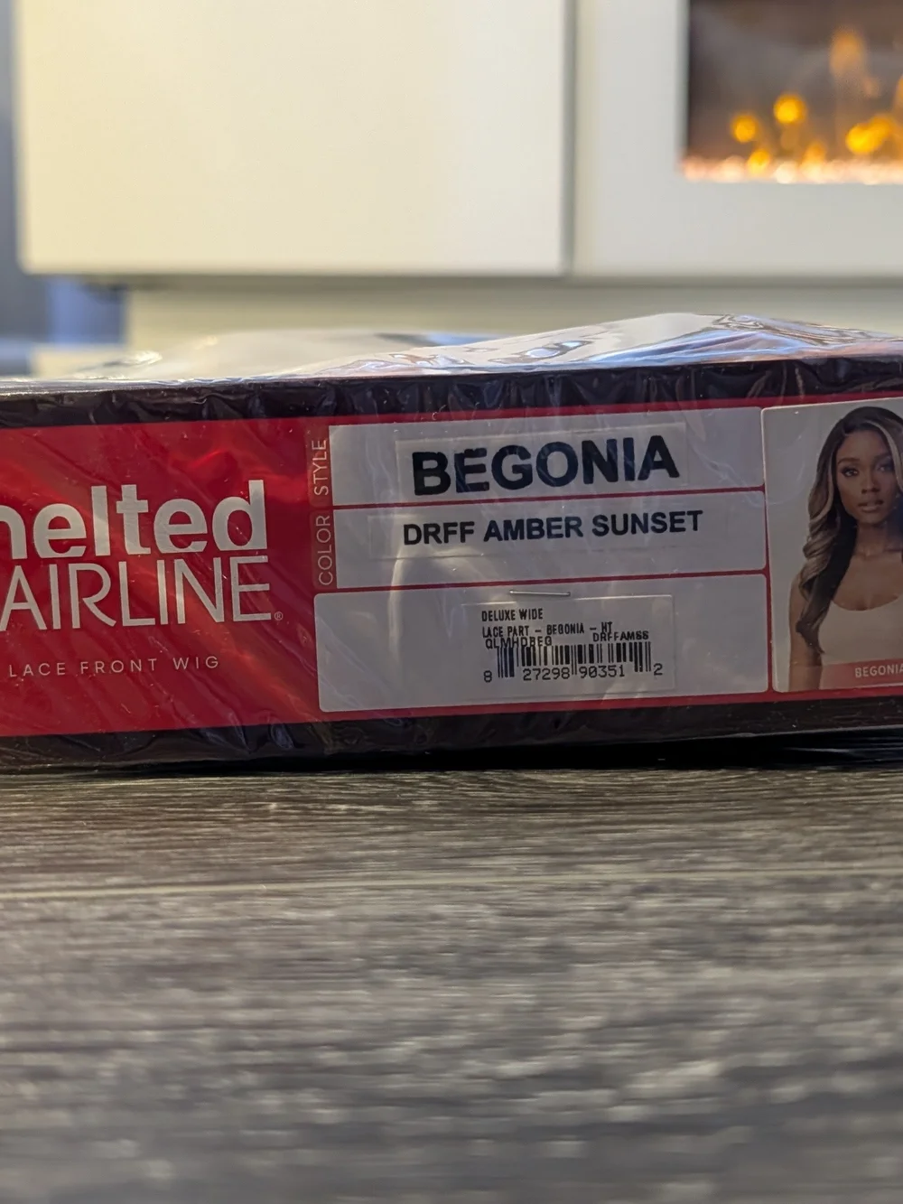 Outre Melted Hairline HD Lace Front Wig Deluxe Wide Lace Part Begonia